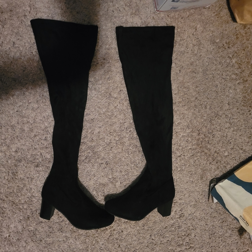 Knee high boots
